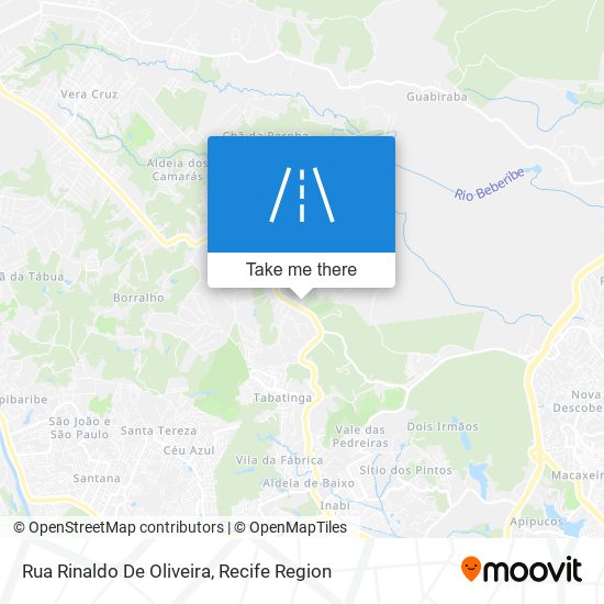 Rua Rinaldo De Oliveira map