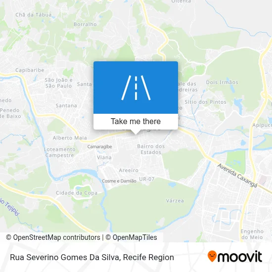 Rua Severino Gomes Da Silva map