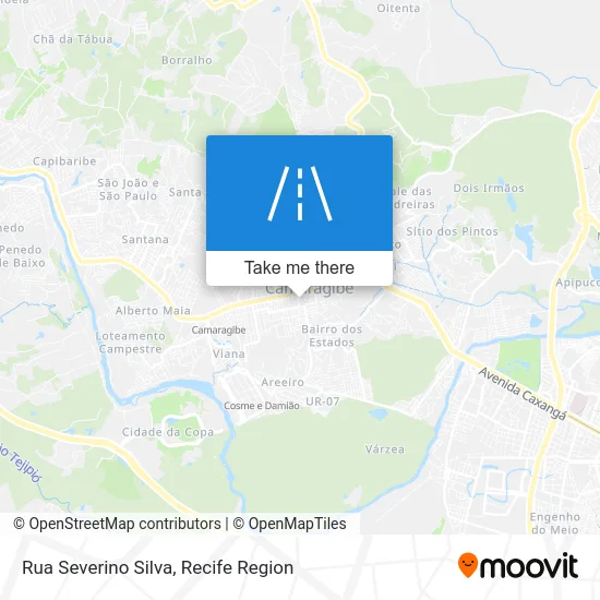 Rua Severino Silva map