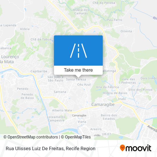 Rua Ulisses Luiz De Freitas map