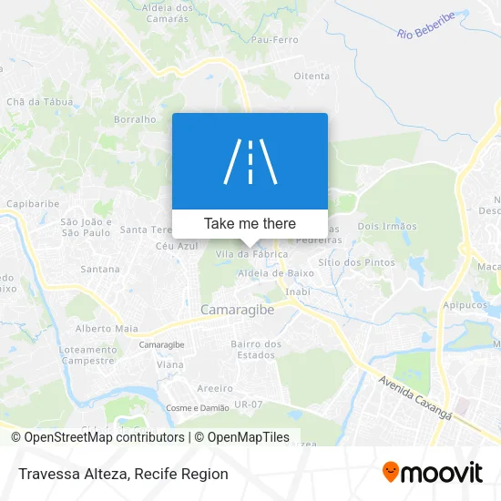 Travessa Alteza map