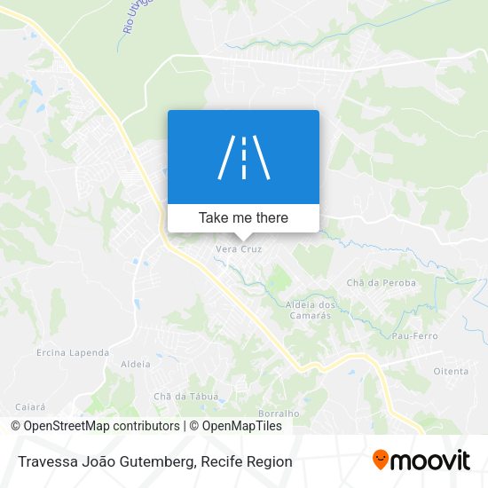Travessa João Gutemberg map