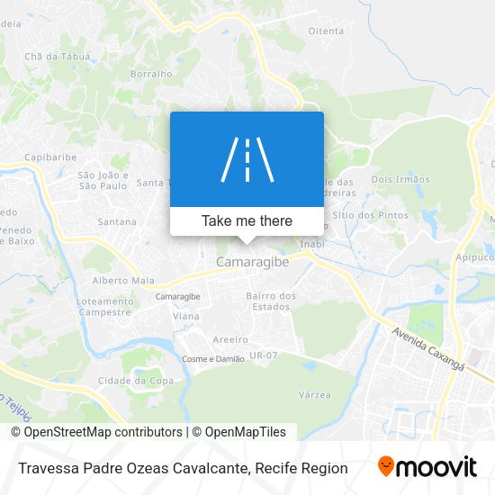 Travessa Padre Ozeas Cavalcante map