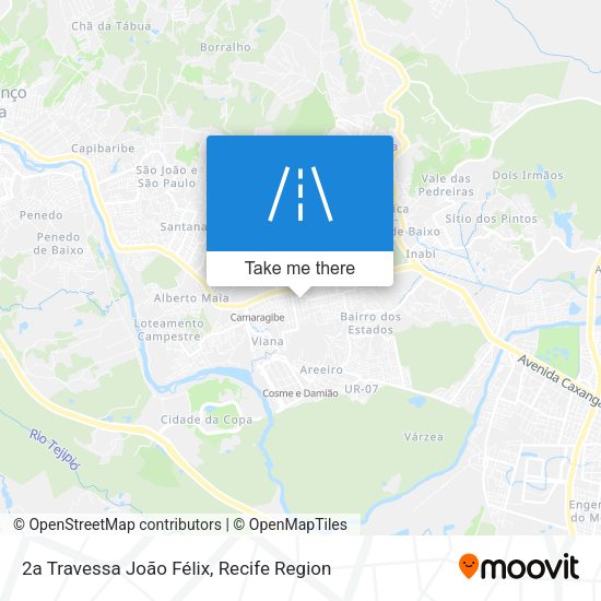 2a Travessa João Félix map