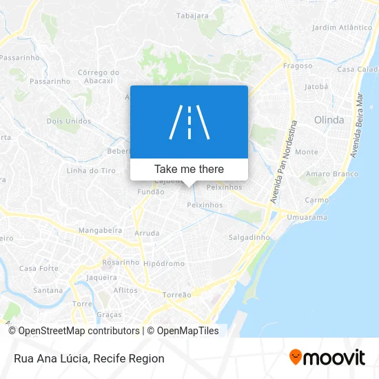 Rua Ana Lúcia map
