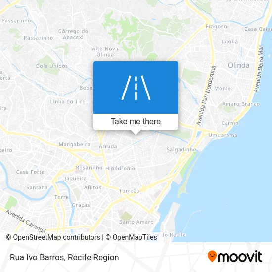 Rua Ivo Barros map