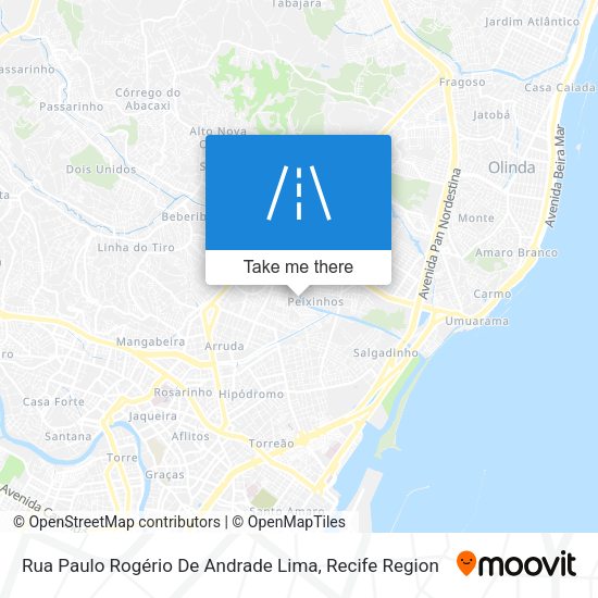 Rua Paulo Rogério De Andrade Lima map