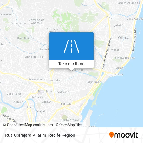 Rua Ubirajara Vilarim map