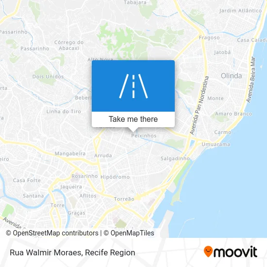 Rua Walmir Moraes map