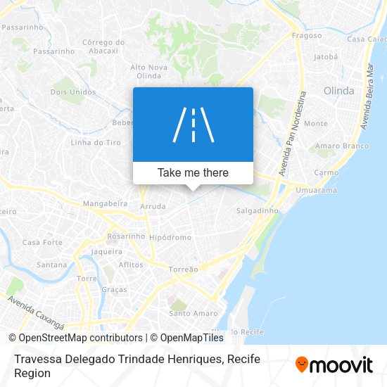 Travessa Delegado Trindade Henriques map