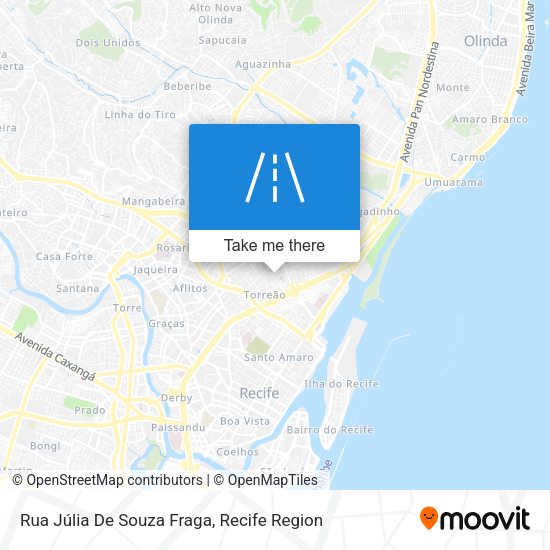 Rua Júlia De Souza Fraga map