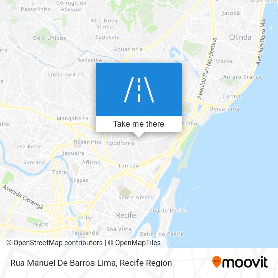 Rua Manuel De Barros Lima map