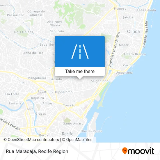 Rua Maracajá map