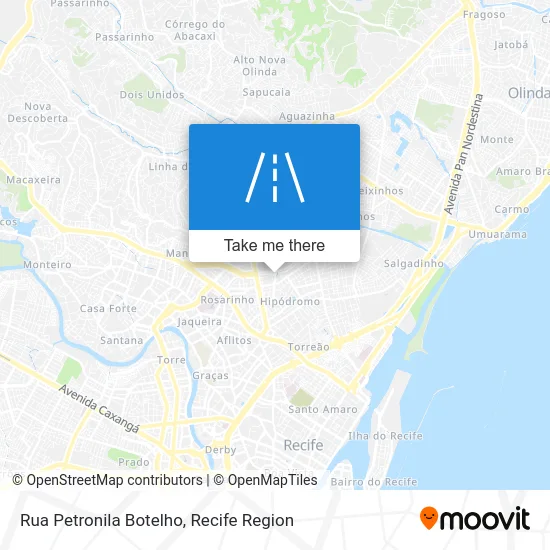 Rua Petronila Botelho map