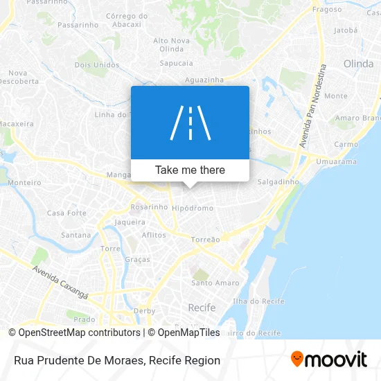 Rua Prudente De Moraes map