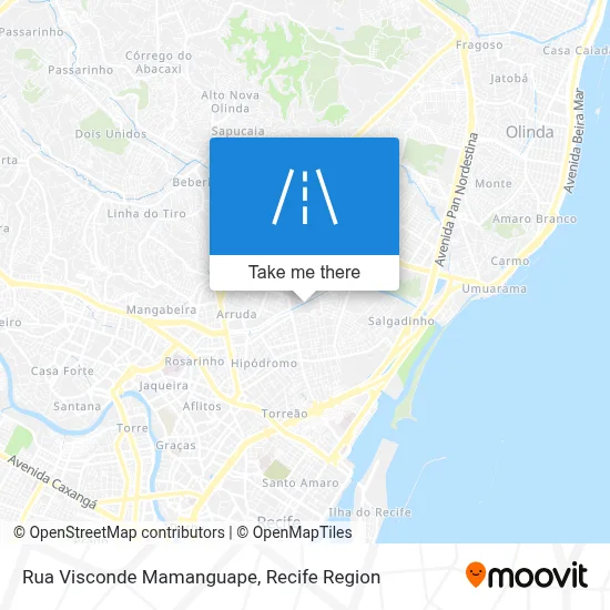 Rua Visconde Mamanguape map