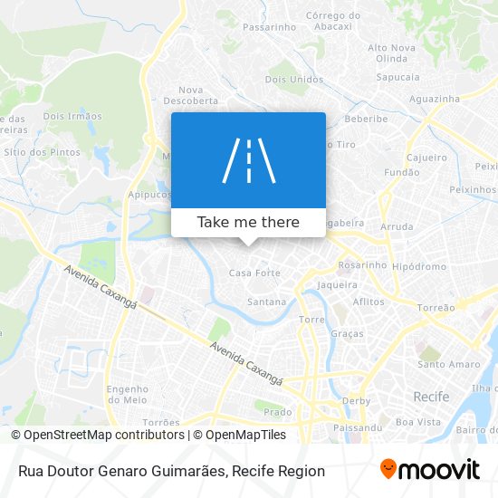 Mapa Rua Doutor Genaro Guimarães