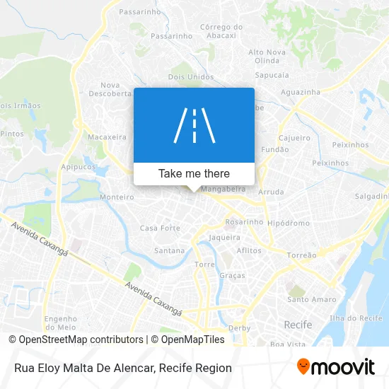 Rua Eloy Malta De Alencar map
