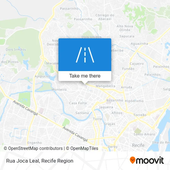 Rua Joca Leal map