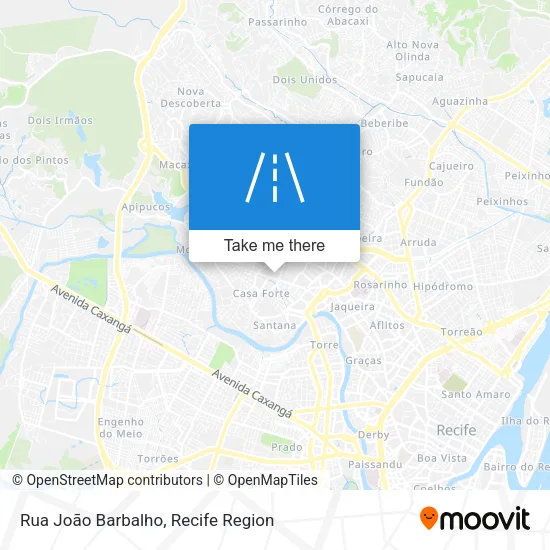Rua João Barbalho map