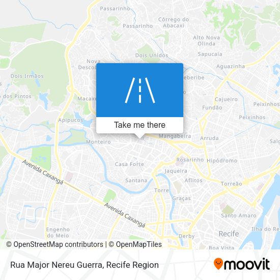 Rua Major Nereu Guerra map