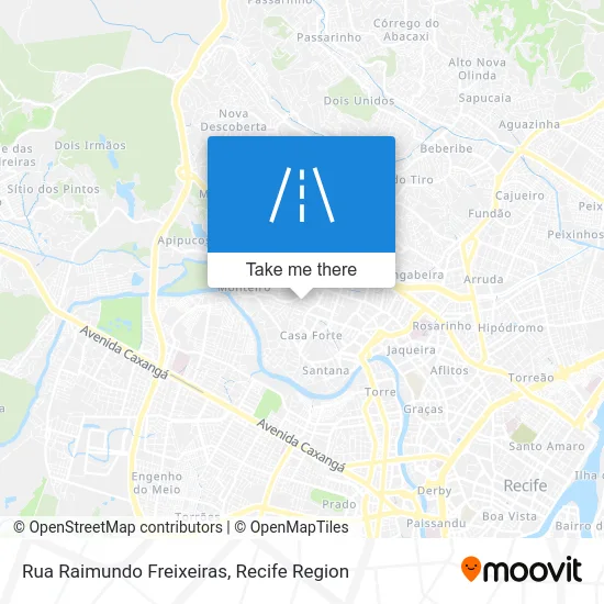 Rua Raimundo Freixeiras map