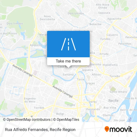Rua Alfredo Fernandes map