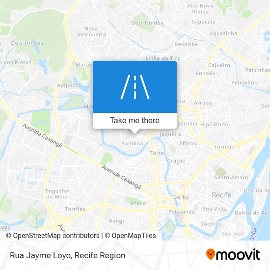 Rua Jayme Loyo map
