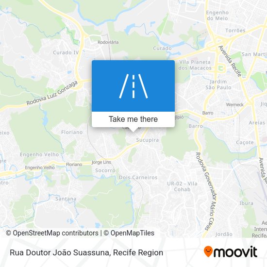 Rua Doutor João Suassuna map