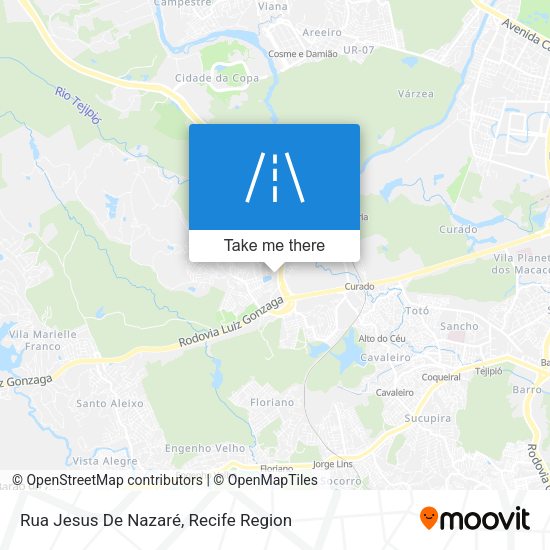 Rua Jesus De Nazaré map