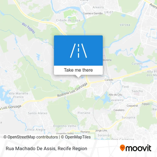 Rua Machado De Assis map