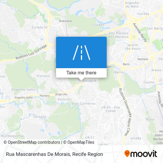 Rua Mascarenhas De Morais map