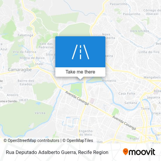 Rua Deputado Adalberto Guerra map