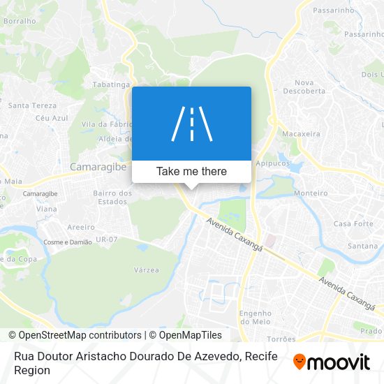Rua Doutor Aristacho Dourado De Azevedo map