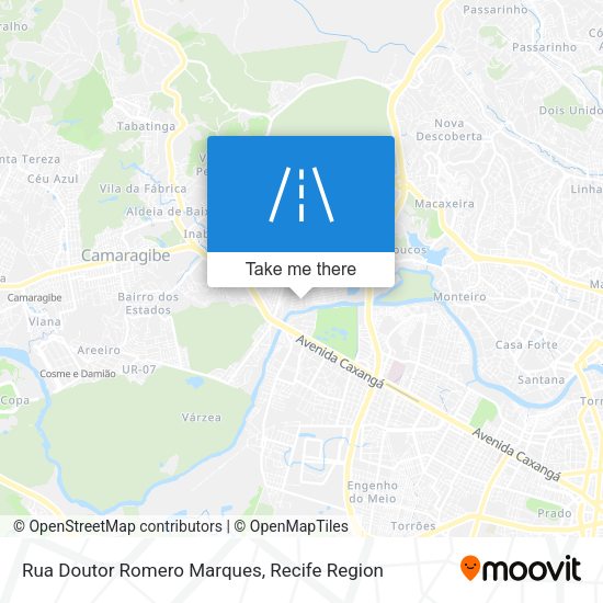 Rua Doutor Romero Marques map
