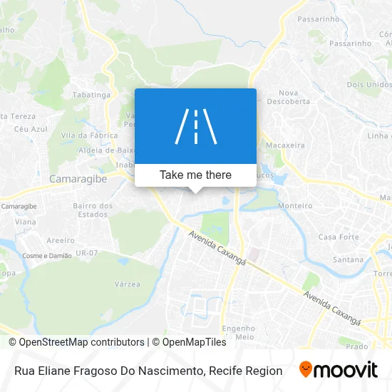 Rua Eliane Fragoso Do Nascimento map