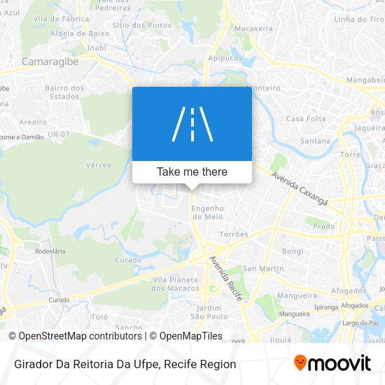 Girador Da Reitoria Da Ufpe map