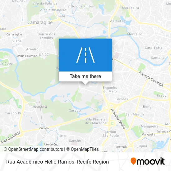 Rua Acadêmico Hélio Ramos map