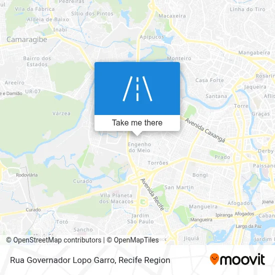 Rua Governador Lopo Garro map