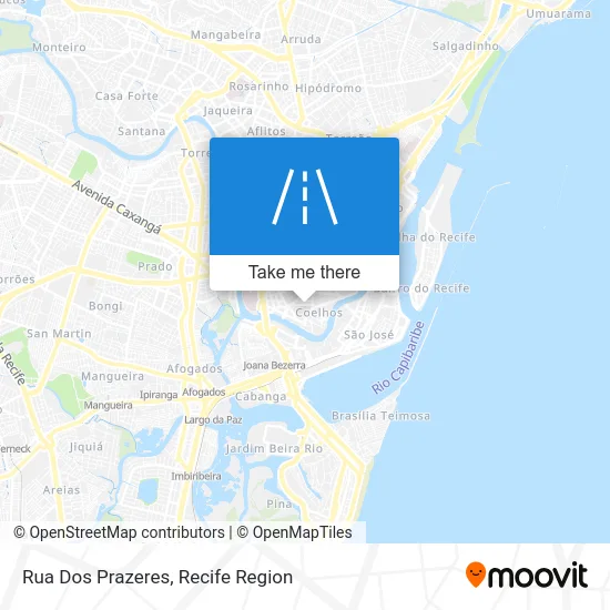 Rua Dos Prazeres map