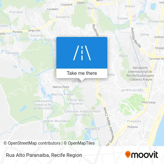 Rua Alto Paranaiba map