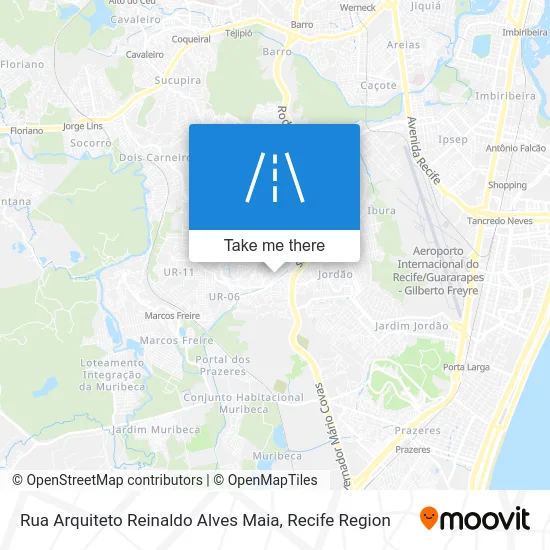 Rua Arquiteto Reinaldo Alves Maia map