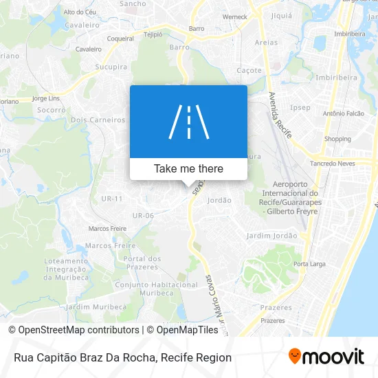 Rua Capitão Braz Da Rocha map