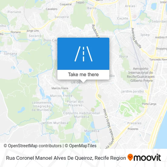 Rua Coronel Manoel Alves De Queiroz map