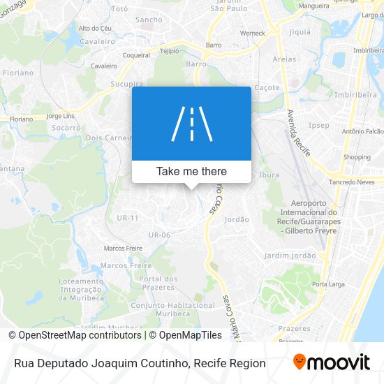 Rua Deputado Joaquim Coutinho map