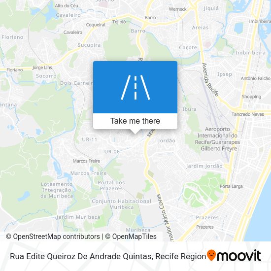 Rua Edite Queiroz De Andrade Quintas map