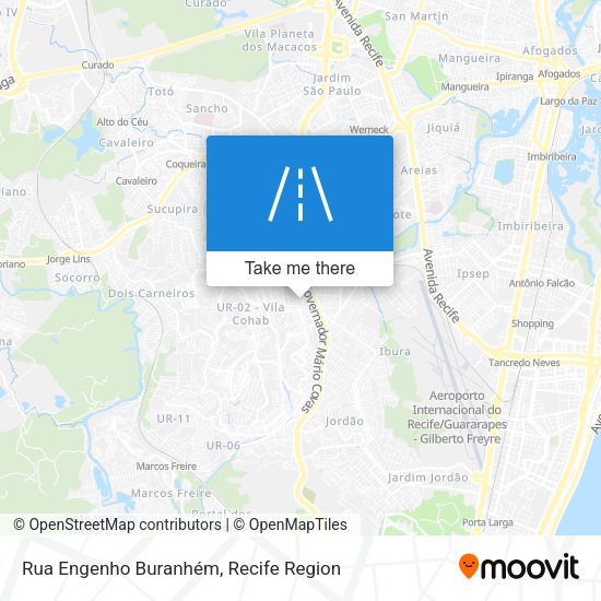 Rua Engenho Buranhém map