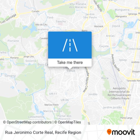 Rua Jeronimo Corte Real map