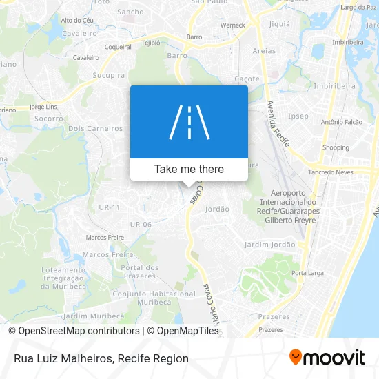 Rua Luiz Malheiros map