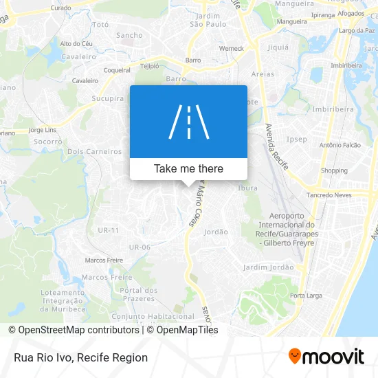 Rua Rio Ivo map